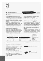 LevelOne IPS-0008 Datasheet