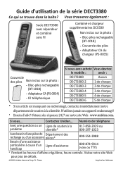 Uniden DECT3380-3R French Owners Manual