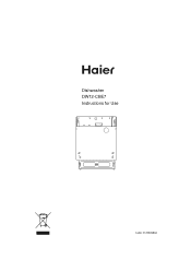 Haier DW12-CBE7 User Manual