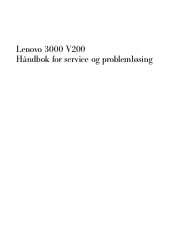 Lenovo V200 (Norwegian) Service and Troubleshooting Guide