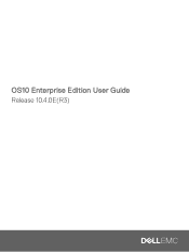 Dell PowerSwitch S4048T-ON OS10 Enterprise Edition User Guide Release 10.4.0ER3