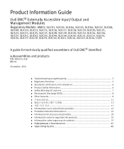 Dell VNX5100 Product Information Guide: Externally Accessible Input-Output and Management Modules