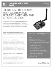 Lantronix xPico Wi-Fi Embedded Wi-Fi Module Product Brief