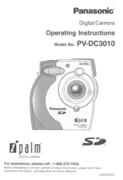 Panasonic PVDC3010 PVDC3010 User Guide