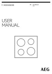 AEG HK834060XB User Manual