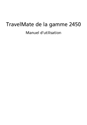 Acer TravelMate 2450 TravelMate 2450 User's Guide FR