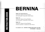 Bernina 730 Manual