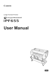 Canon 3433B016 iPF655 User Manual