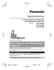 Panasonic KX-TGL463S Operating Manual