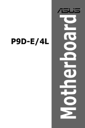 Asus P9D-E 4L User Guide