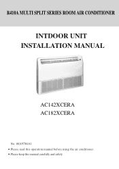 Haier AC182XCERA User Manual