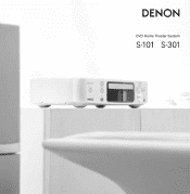 Denon S-101 Literature/Product Sheet