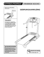 ProForm 480 Cx Treadmill Dutch Manual