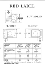Pyle PLSQ12D PLSQ10D Manual 1