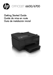 HP Officejet H700 Getting Started Guide