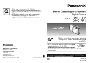 Panasonic DMC-FP1R User Manual