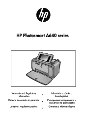 HP A646 Limited Warranty Statement