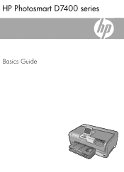 HP Photosmart D7400 Basics Guide