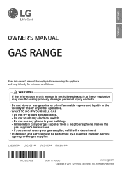 LG LRG3194ST Owners Manual