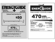 Maytag M8RXNGMBS Energy Guide