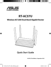 Asus RT-AC57U QSG Quick Start Guide for European