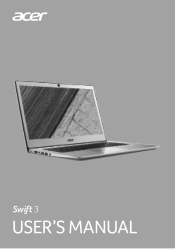 Acer Swift SF314-53G User Manual W10