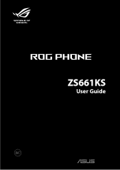 Asus ROG Phone 3 ZS661KS English Version E-manual