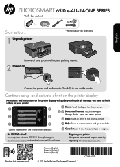 HP Photosmart 6000 Reference Guide