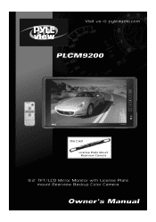 Pyle PLCM9200 PLCM9200 Manual 1