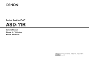 Denon ASD-11R Owners Manual
