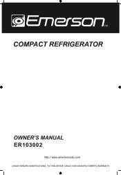 Emerson ER103002 Owners Manual