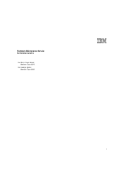 Lenovo NetVista Hardware Maintenance Manual (HMM) for Aptiva and NetVista 2255 and 2275 systems