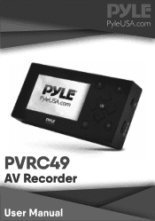 Pyle PVRC49 Instruction Manual