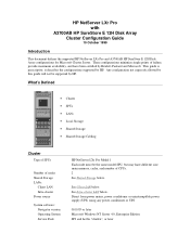 HP D5970A HP Netserver LXr Pro Surestore E Config Guide  for Windows NT4.0 Clusters