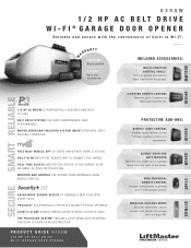 LiftMaster 8355W 8355W Product Guide Manual