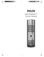 Philips SRU3004WM User manual