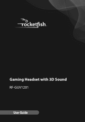 Rocketfish RF-GUV1201 User Manual (English)
