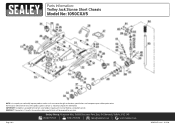 Sealey 1050CX Parts Diagram