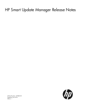 HP ProLiant ML350e HP Smart Update Manager 5.1 Release Notes