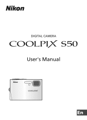Nikon Coolpix S50 User Manual