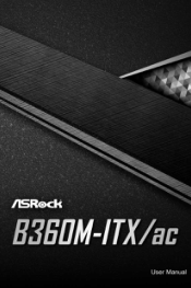 ASRock B360M-ITX/ac User Manual