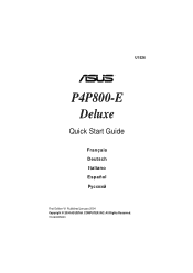 Asus P4P800-E DELUXE Motherboard DIY Troubleshooting Guide