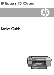 HP Photosmart D5400 Basics Guide