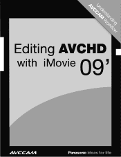 Panasonic AG-HCK10G Editing AVCHD with iMovie 09