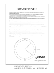 Pyle PDBT31 PDBT31 Manual 1