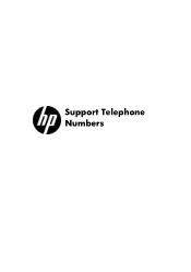 HP TouchSmart 9300 Support Telephone Numbers