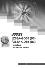 MSI Z68A User Guide