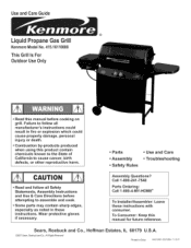 Kenmore 464722309 Use and Care Guide
