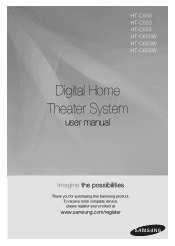 Samsung HT-C550 User Manual (user Manual) (ver.1.0) (English)