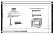 Viking VMOC206SS Flush-mount Kit for VMOC Microwave with 36 inch Trim Kit- PMF367TKSS - Installation Instructions